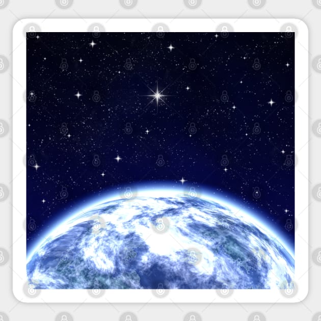 Earth & Space Sticker by clearviewstock